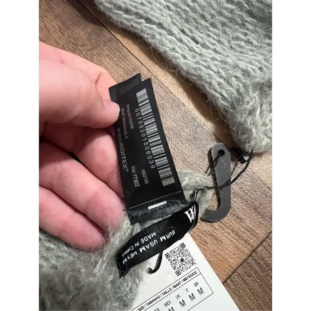 Zara Kids Fingerless Gloves Kids Medium NEW